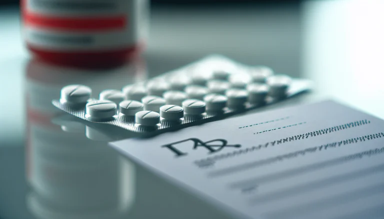 Doctor prescribed codeine tablets sealed in secure packaging for discreet delivery