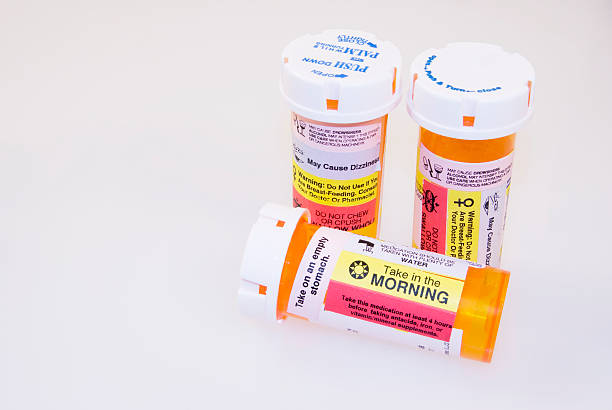 Prescription anti-anxiety medication blister pack showing dosage information