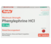 Box of phenylephrine hcl 10mg oral tablets for nasal decongestant relief at Trusted Meds Store